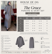 The Grace Poncho & Skirt Set | House of OG