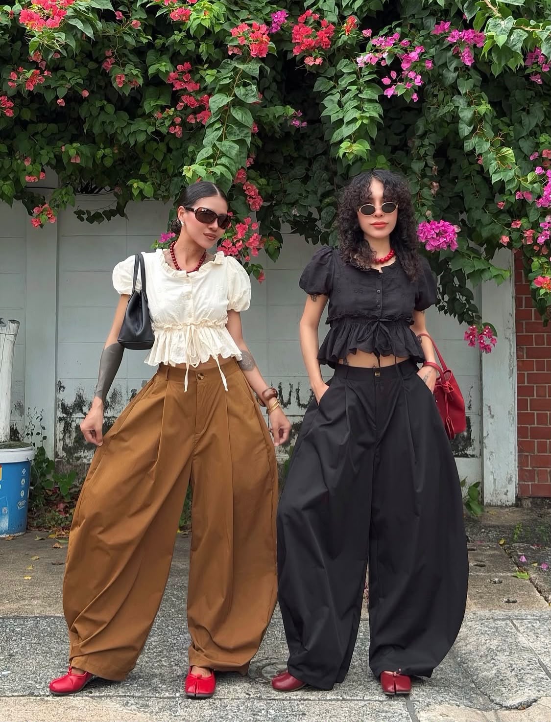 Premium Drawstring Top & Balloon Trouser Co-Ord Set
