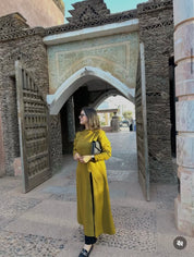 Front-Slit Long Maxi Dress | House of OG