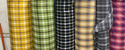 Women's Plaid Maxi Dress with Wide Sleeves | House of OG
