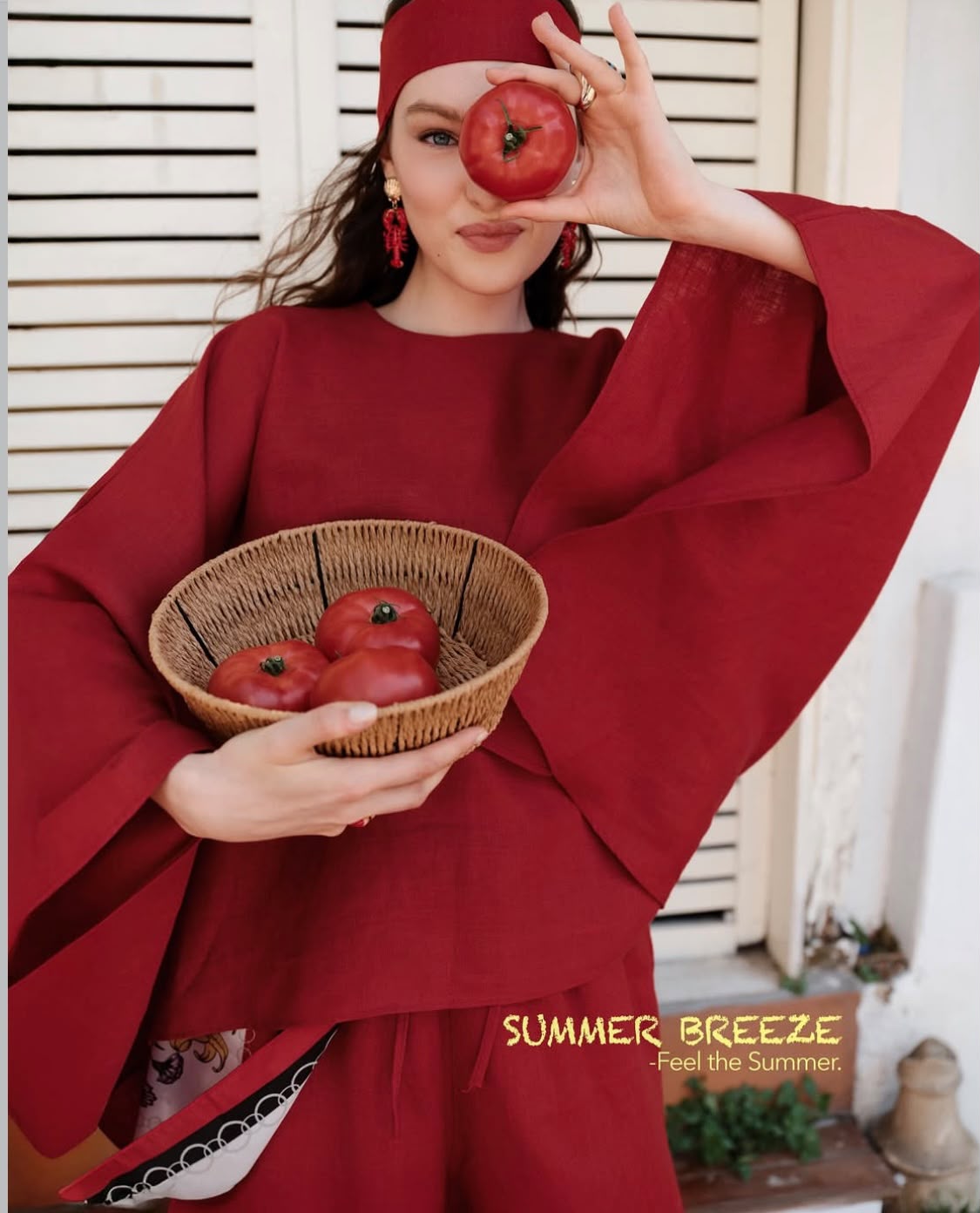 Maroon Asymmetric Co-Ord Set