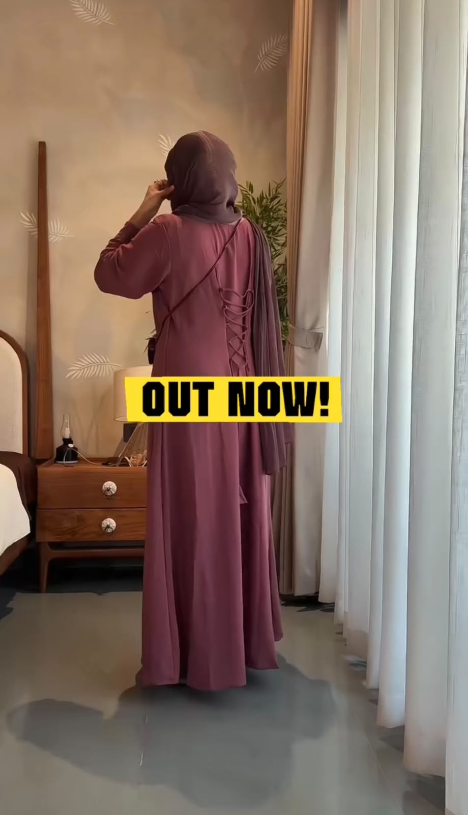 Graceful Modest Georgette Maxi Dress | House of OG
