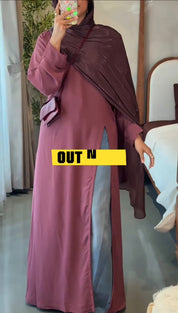 Graceful Modest Georgette Maxi Dress | House of OG