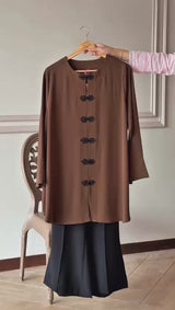 The Luxe Brown 2-Piece Coord Set | House of OG